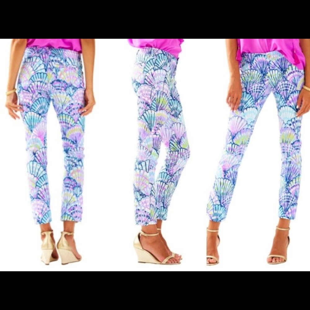 NWOT Lilly Pulitzer Oh Shello Chino Pants